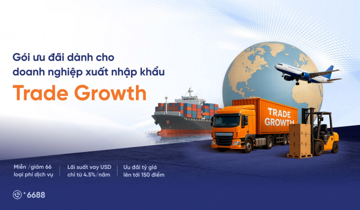 SHB tiếp sức doanh nghiệp xuất khẩu với lãi suất USD chỉ từ 4,5%/năm