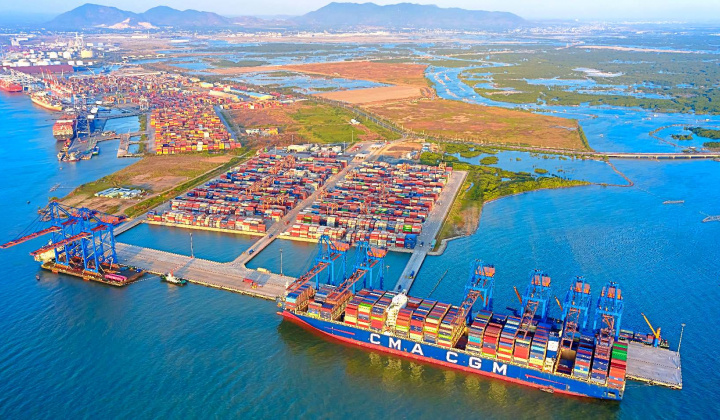 Cảng Gemalink - Tập đoàn Gemadept (GMD) chính thức được đón cỡ tàu container siêu trọng