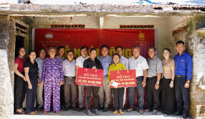 Doanh nghiệp đồng hành xóa nhà tạm, nhà dột nát tại Đà Nẵng