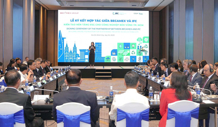 Becamex IDC (BCM) hợp tác với IFC triển khai mô hình khu công nghiệp sinh thái