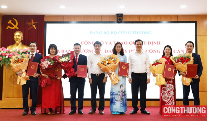 Đảng bộ Bộ Công Thương kiện toàn bộ máy, nâng cao năng lực lãnh đạo, sức chiến đấu trong tình hình mới
