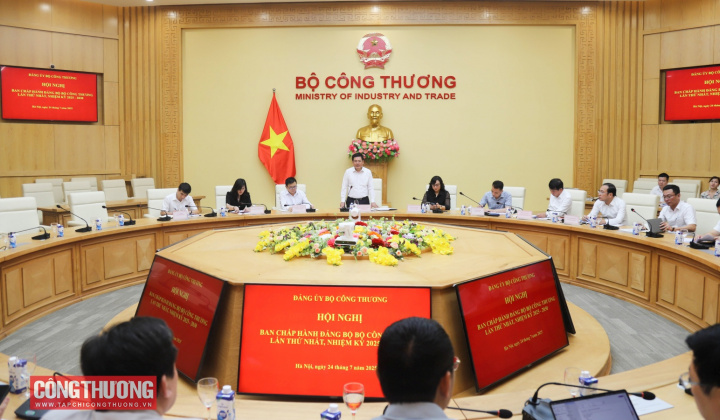Ban Chấp hành Đảng bộ Bộ Công Thương triển khai nhiệm vụ nhiệm kỳ 2025 - 2030