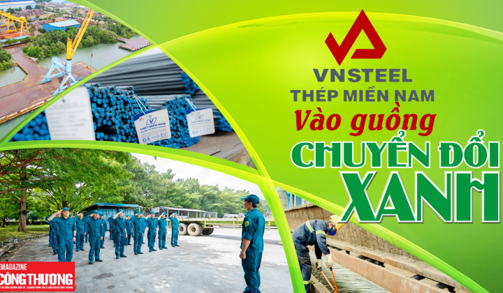 Thép Miền Nam - VNSTEEL vào guồng chuyển đổi xanh