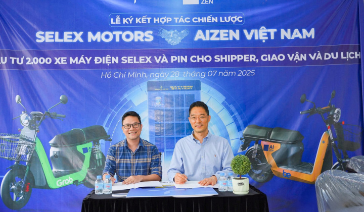 AIZEN Global hợp tác cùng Selex Motors phát triển xe máy điện tại Việt Nam và khu vực Đông Nam Á