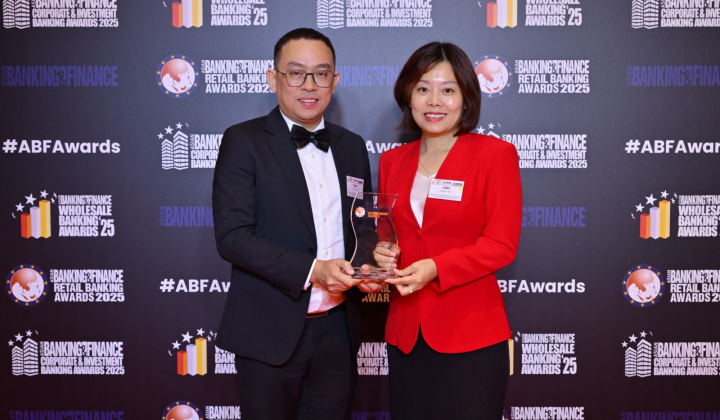 Ngân hàng Techcombank được vinh danh “Ngân hàng bán lẻ nội địa tốt nhất Việt Nam 2025” 4 năm liên tiếp