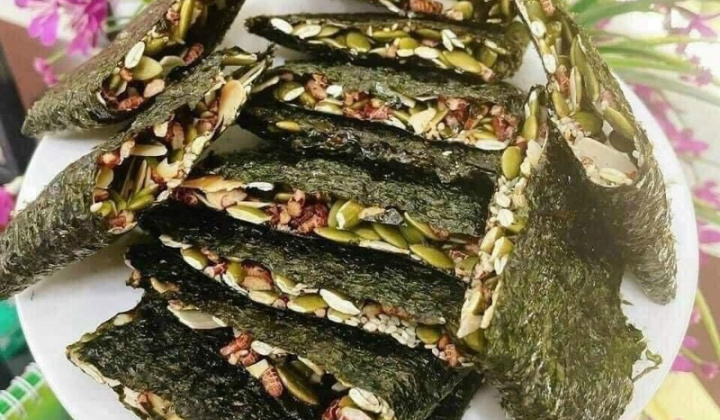 Đánh giá sự biến đổi chất lượng của sản phẩm kẹo hạt bổ sung rong biển theo thời gian bảo quản ở nhiệt độ phòng