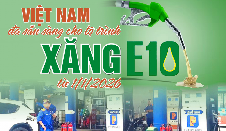 [eMagazine] Việt Nam đã sẵn sàng cho lộ trình xăng E10 từ 1/1/2026