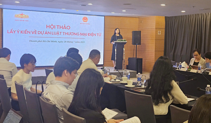 Hoàn thiện dự thảo Luật Thương mại điện tử: Đòn bẩy cho kinh tế số Việt Nam phát triển bền vững