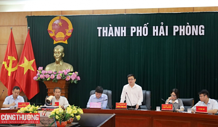 Bộ Công Thương cùng Hải Phòng tháo gỡ khó khăn, vướng mắc khi vận hành chính quyền hai cấp
