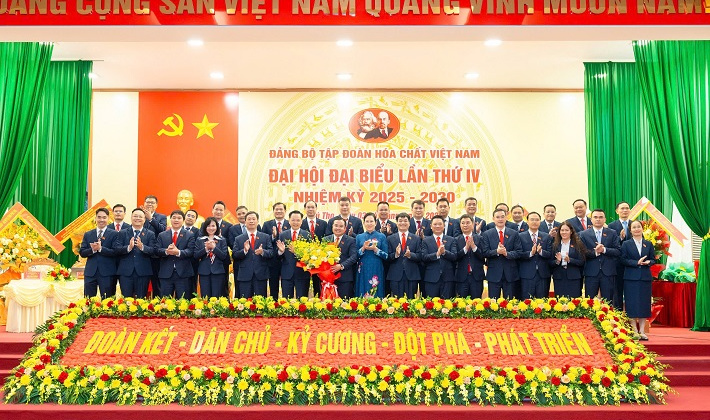 Đại hội Đại biểu Đảng bộ Tập đoàn Hóa chất Việt Nam lần thứ IV, nhiệm kỳ 2025-2030: Đoàn kết - Dân chủ - Kỷ cương - Đột phá - Phát triển