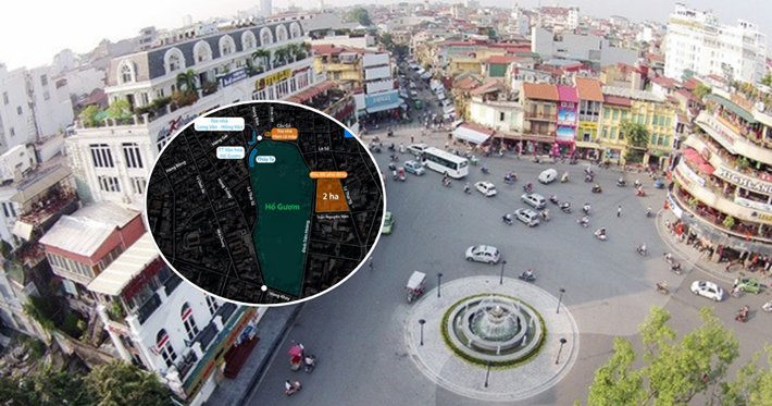 Hà Nội bắt đầu di dời một số trụ sở cơ quan để xây dựng quảng trường phía Đông hồ Hoàn Kiếm