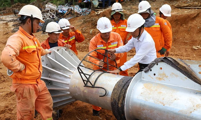 Lan tỏa sáng kiến nâng cao an toàn, đẩy nhanh tiến độ đường dây 500kV Lào Cai - Vĩnh Yên