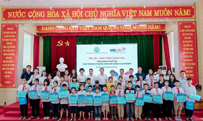 "MB Life - Hành trình hạnh phúc”: Hỗ trợ cho trẻ em có hoàn cảnh khó khăn
