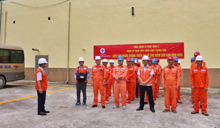 Thủy điện Trung Sơn: Chủ động ứng phó, đảm bảo an toàn mùa mưa bão 2025