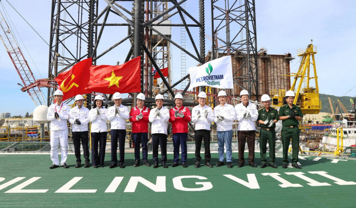 Ra mắt giàn khoan tự nâng PVD8 của PV Drilling
