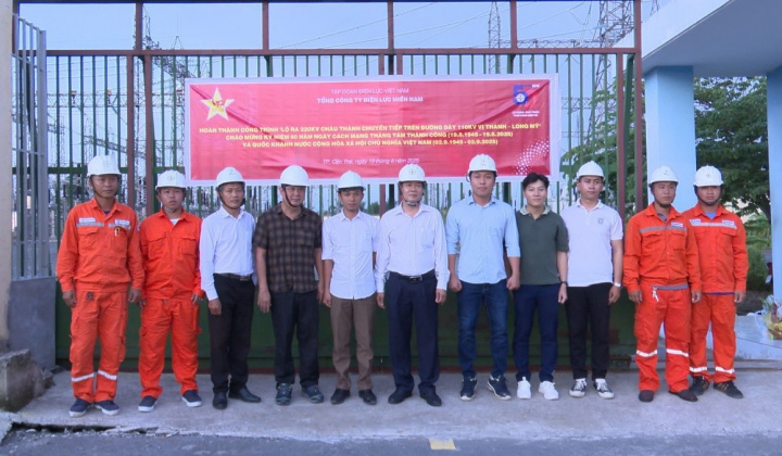 Tổng công ty Điện lực miền Nam hoàn thành hai công trình trọng điểm chào mừng 80 năm Quốc khánh