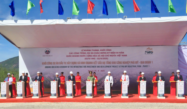 Gia Lai: Khởi công Khu công nghiệp Phù Mỹ - giai đoạn 1