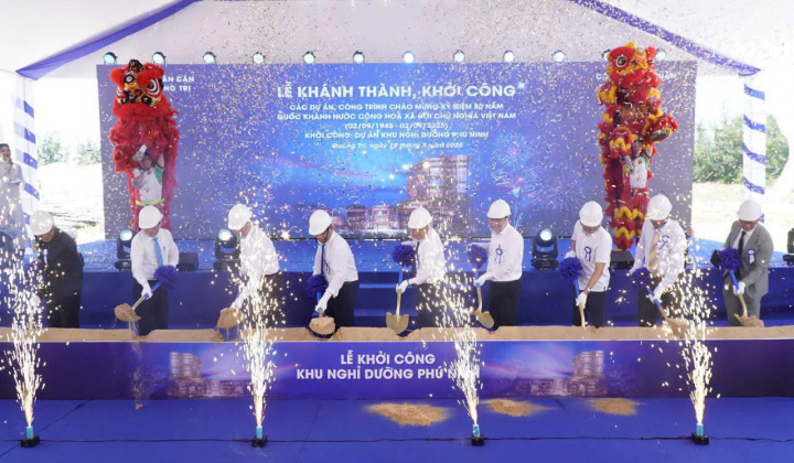 Quảng Trị: Khánh thành và khởi công loạt công trình, dự án