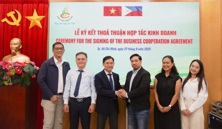 Công ty CP Phân bón Miền Nam ký thỏa thuận xuất khẩu phân bón sang philippines