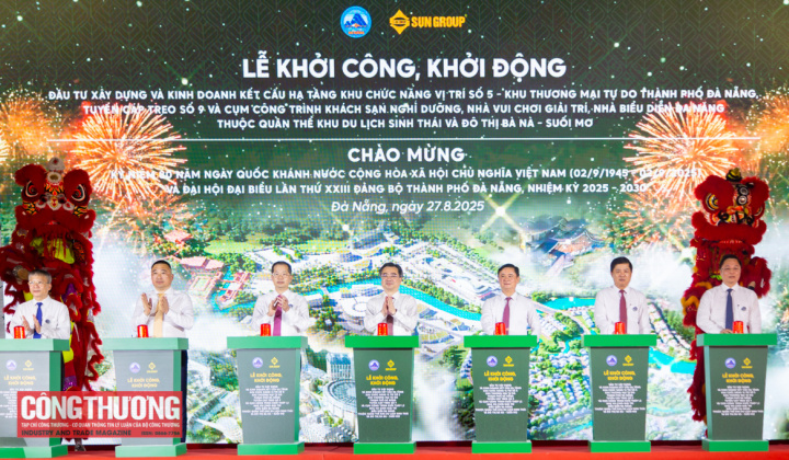 Đà Nẵng: Khu thương mại tự do khởi động dự án đầu tiên tại chân núi Bà Nà