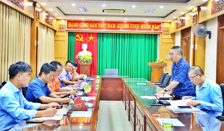 Bộ Công Thương làm việc với Thủy điện Trung Sơn về an toàn hồ đập và phòng chống thiên tai