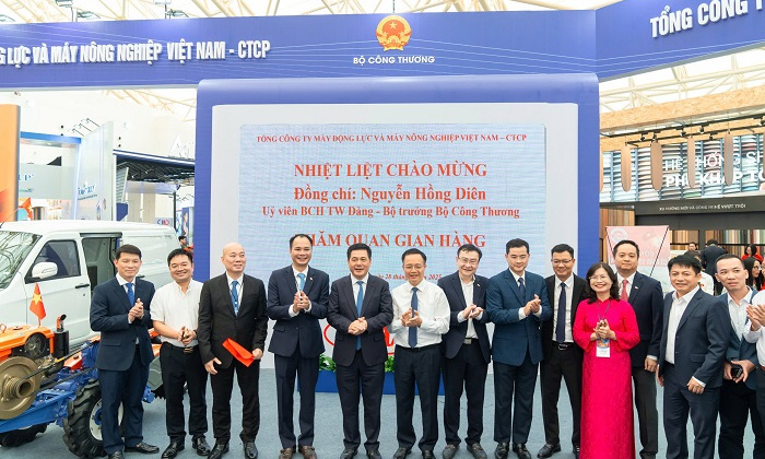 Ấn tượng gian trưng bày của Tổng công ty VEAM tại triển lãm thành tựu đất nước