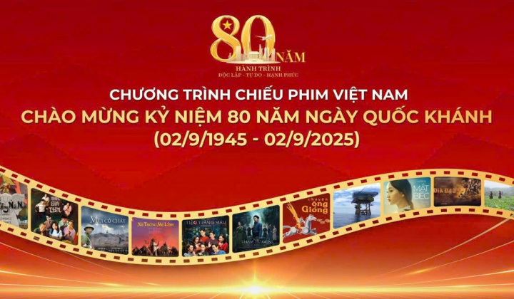 Chỉ có tại Triển lãm 80 năm Quốc khánh: Xem miễn phí 50 bộ phim "hot" của Việt Nam