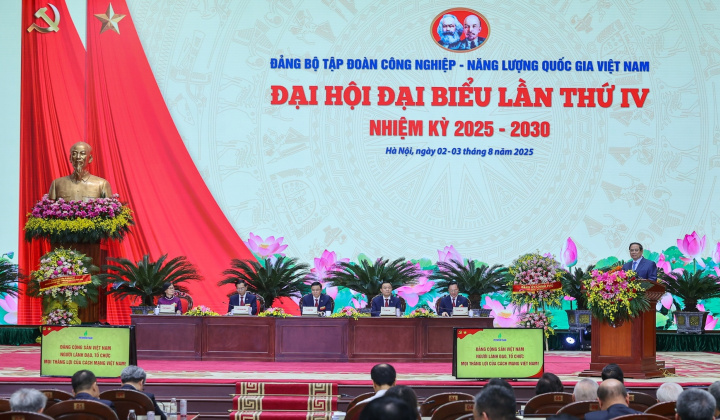 Đảng bộ Tập đoàn Công nghiệp - Năng lượng Quốc gia Việt Nam: Tiên phong trong chuyển dịch năng lượng và tăng trưởng xanh bền vững