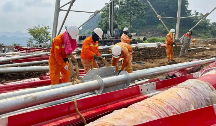 Những người lính PTC1 nỗ lực đưa dự án “đường dây 500kV Lào Cai – Vĩnh Yên” về đích