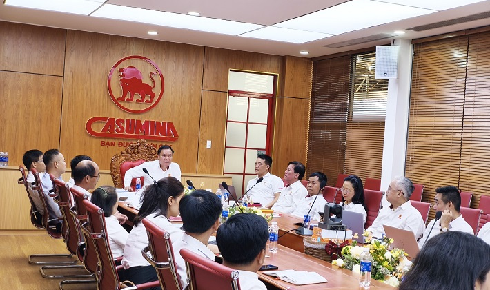 Casumina sơ kết 6 tháng đầu năm 2025: Tăng trưởng tích cực, thúc đẩy chuyển đổi số toàn diện