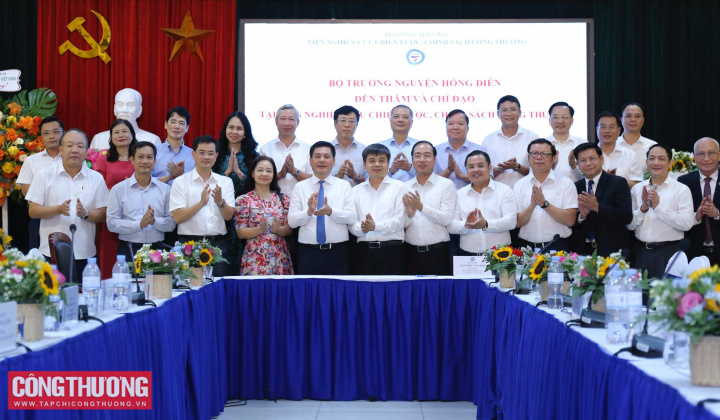 Bộ trưởng Nguyễn Hồng Diên: Viện Nghiên cứu Chiến lược, Chính sách Công Thương bám sát định hướng, làm tốt công tác hoạch định chính sách