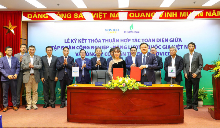 Petrovietnam hợp tác toàn diện với SOVICO: Động lực mới cho phát triển năng lượng và kinh tế
