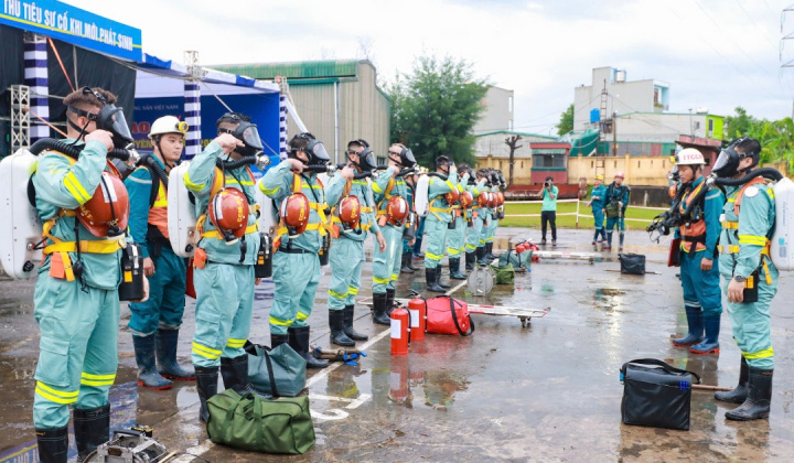 Đội Cấp cứu mỏ Than Thống Nhất khẳng định bản lĩnh tại Hội thao TKV năm 2025