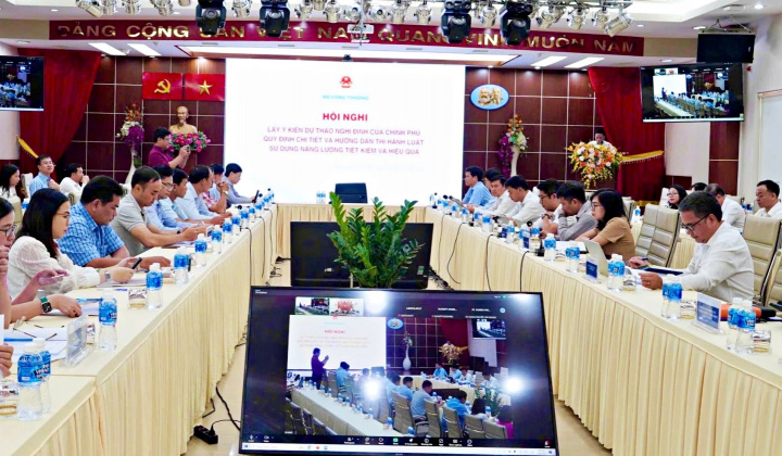Bộ Công Thương lấy ý kiến Dự thảo Nghị định của Chính phủ hướng dẫn thi hành Luật Sử dụng năng lượng tiết kiệm và hiệu quả
