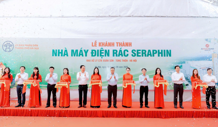 Hà Nội: Khánh thành nhà máy điện rác 5.000 tỷ đồng đầu tiên do doanh nghiệp Việt làm chủ đầu tư