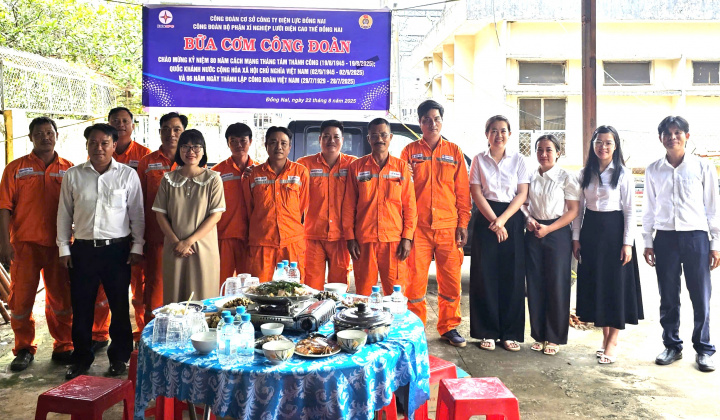 Bữa cơm Công đoàn: Sợi dây gắn kết tập thể tại Điện lực Đồng Nai