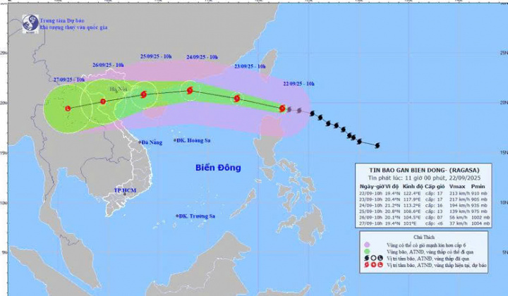 Thủ tướng yêu cầu: Chủ động ứng phó với siêu bão Ragasa ở mức cao nhất