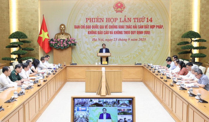Thủ tướng: Quyết gỡ 'thẻ vàng' IUU trong năm 2025