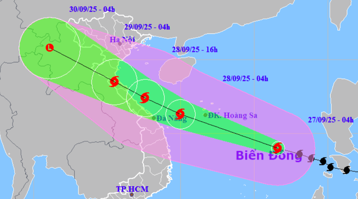 Bão số 10 di chuyển nhanh, phức tạp, Thủ tướng chỉ đạo tập trung ứng phó