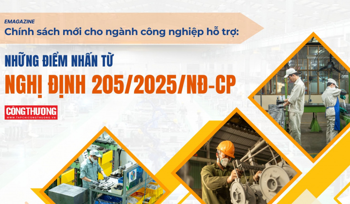 [eMagazine] Chính sách mới cho ngành công nghiệp hỗ trợ: Những điểm nhấn từ Nghị định 205/2025/NĐ-CP