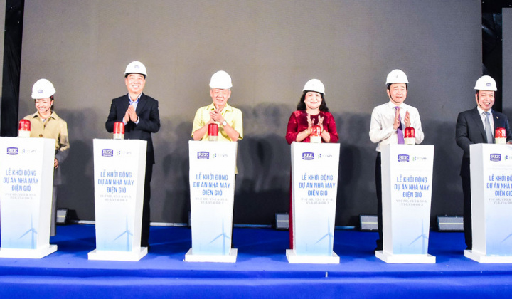 Vĩnh Long: Khởi động 4 dự án điện gió có tổng công suất khoảng 718 triệu kWh/năm