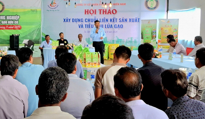 “Xây dựng chuỗi liên kết sản xuất và tiêu thụ lúa gạo” tại Cần Thơ