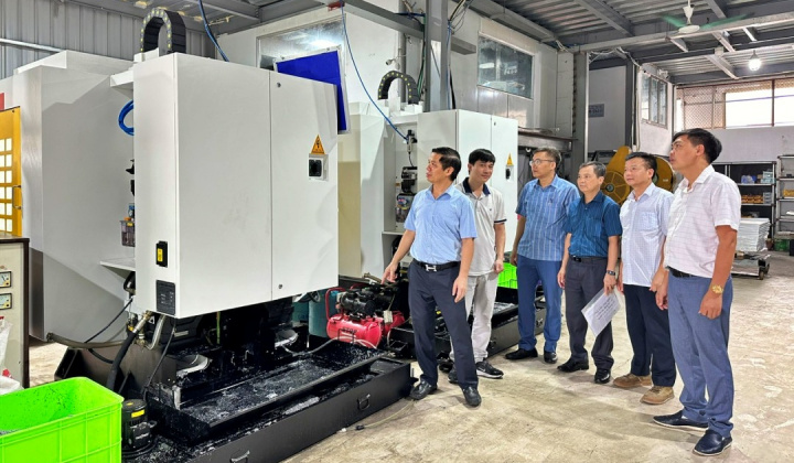 Đẩy mạnh ứng dụng thiết bị tiên tiến trong sản xuất cơ khí, cơ sở công nghiệp nông thôn Bắc Ninh nâng cao sức cạnh tranh