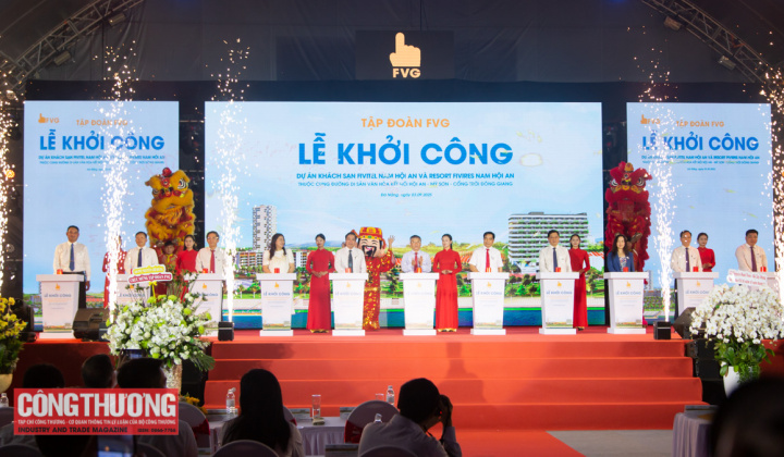 Đà Nẵng: Khởi công tổ hợp du lịch, nghỉ dưỡng và thương mại gần 750 tỷ đồng