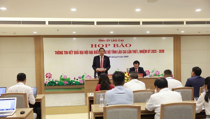 Lào Cai: Đại hội Đại biểu Đảng bộ tỉnh lần thứ I, nhiệm kỳ 2025-2030 thành công tốt đẹp