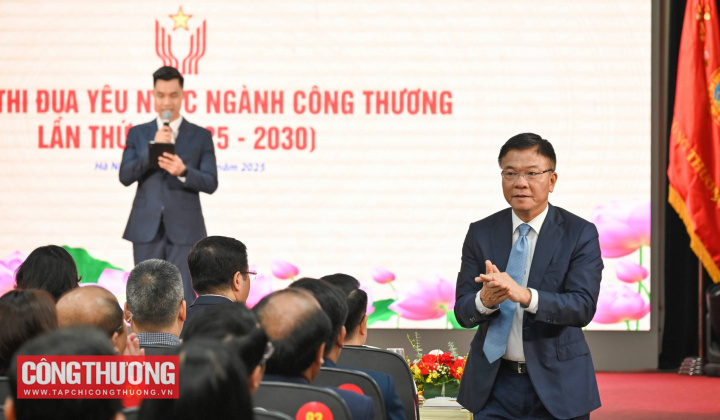 Phó Thủ tướng Lê Thành Long dự Đại hội Thi đua yêu nước ngành Công Thương lần thứ IV