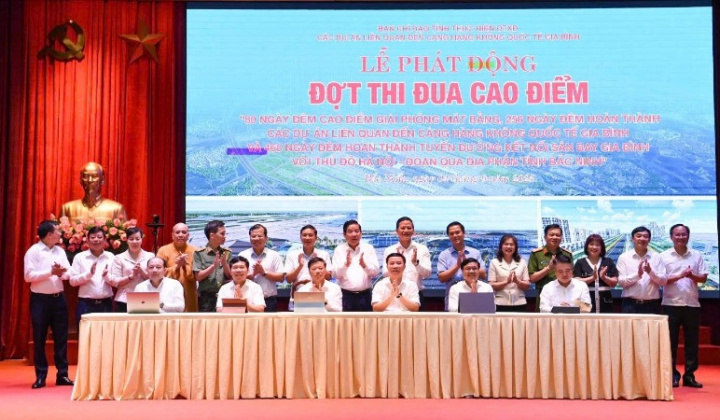 Bắc Ninh: Phát động phong trào giải phóng mặt bằng, hoàn thành dự án trọng điểm quốc gia