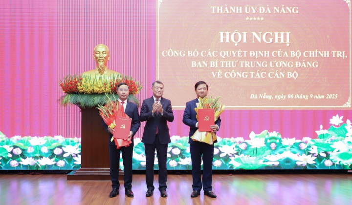 Ông Lương Nguyễn Minh Triết được chỉ định giữ chức Bí thư Thành ủy Đà Nẵng