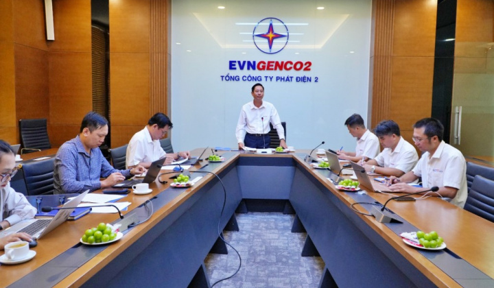 Đảng ủy EVNGENCO2 giám sát chuyên đề tại Thủy điện Trung Sơn