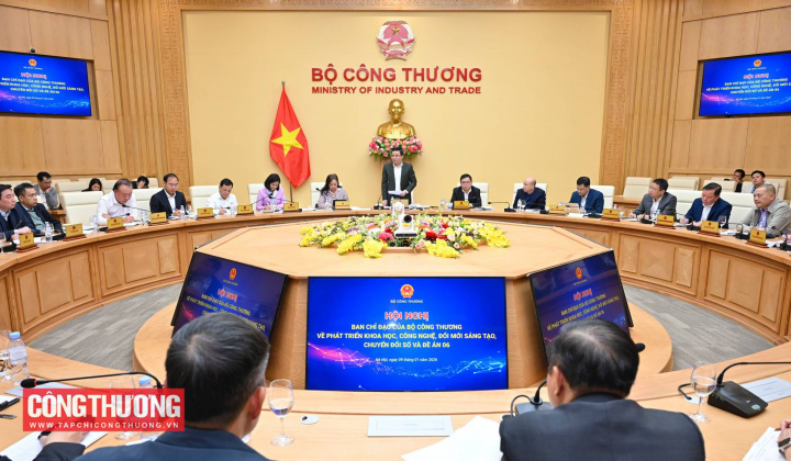 Bộ Công Thương tổ chức Hội nghị Ban chỉ đạo về phát triển khoa học, công nghệ, đổi mới sáng tạo, chuyển đổi số và Đề án 06